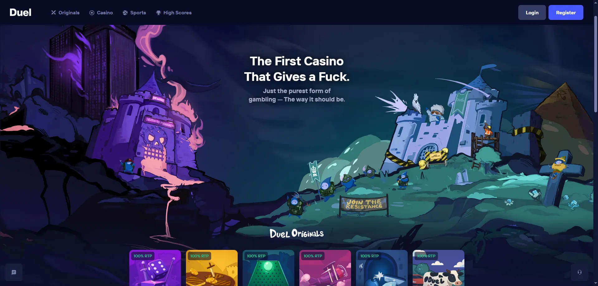 Duel Casino M&eacute;xico 2026 &mdash; rese&ntilde;a completa de casino cripto
